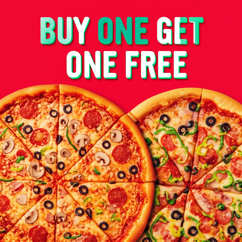 Buy 1 Get 1 Free